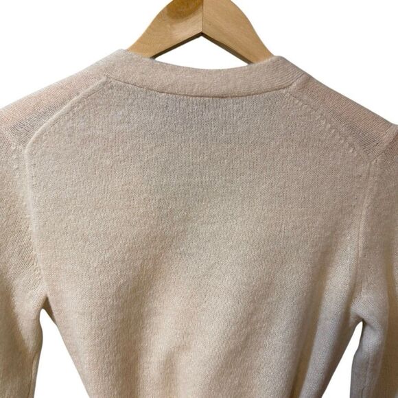 Everlane Womens Alpaca Wool Wrap Sweaters & Cardigans Ivory/ Cream Size Small - Picture 5 of 9